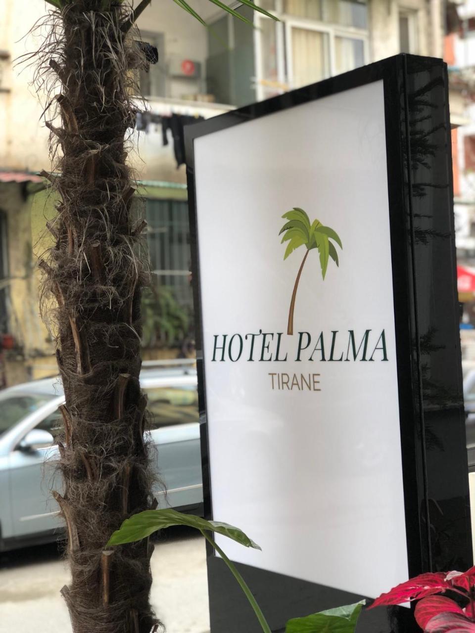 Hotel Palma Tirana Buitenkant foto